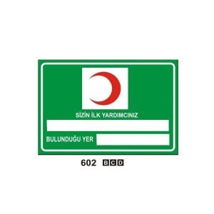 İlk Yardımcılarınız Yatay Levha