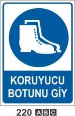 Koruyucu Botunu Giy