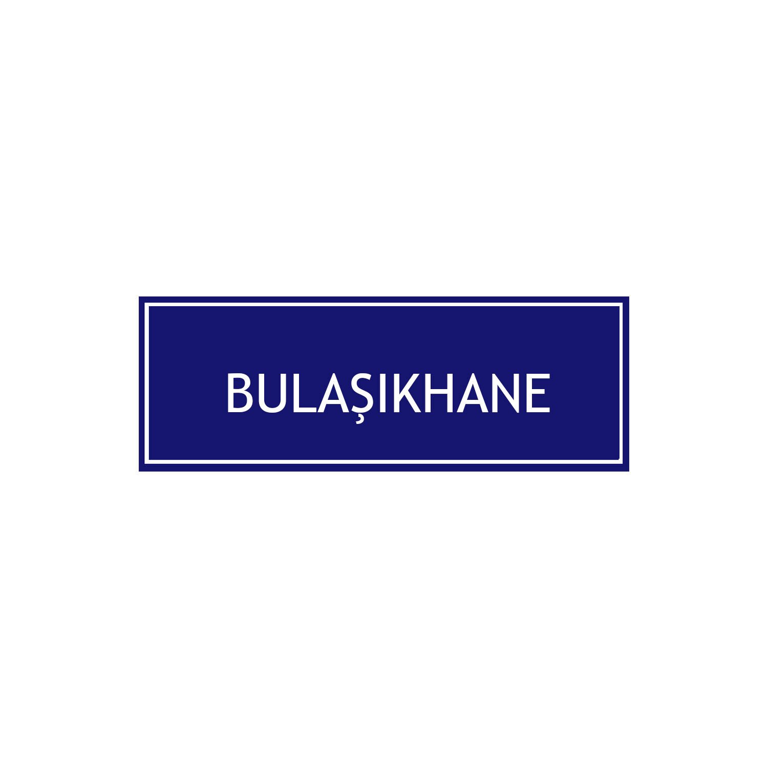 Bulaşıkhane Levhası