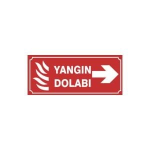 Yangın Dolabı Sağ Yön Levhası