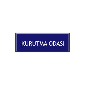 Kurutma Odası Levhası