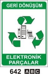 Elektronik Parçalar (Geri Dönüşüm/Tehlikeli Atık Levhası)
