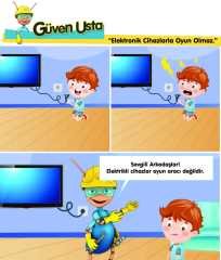 Elektronik Cihazlarla Oyun Olmaz Levhası