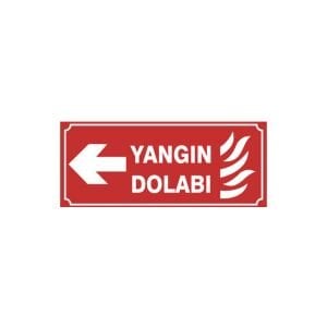Yangın Dolabı Sol Yön Levhası