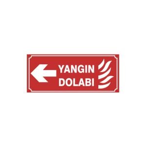 Yangın Dolabı Sol Yön Levhası