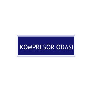 Kompresör Odası Levhası