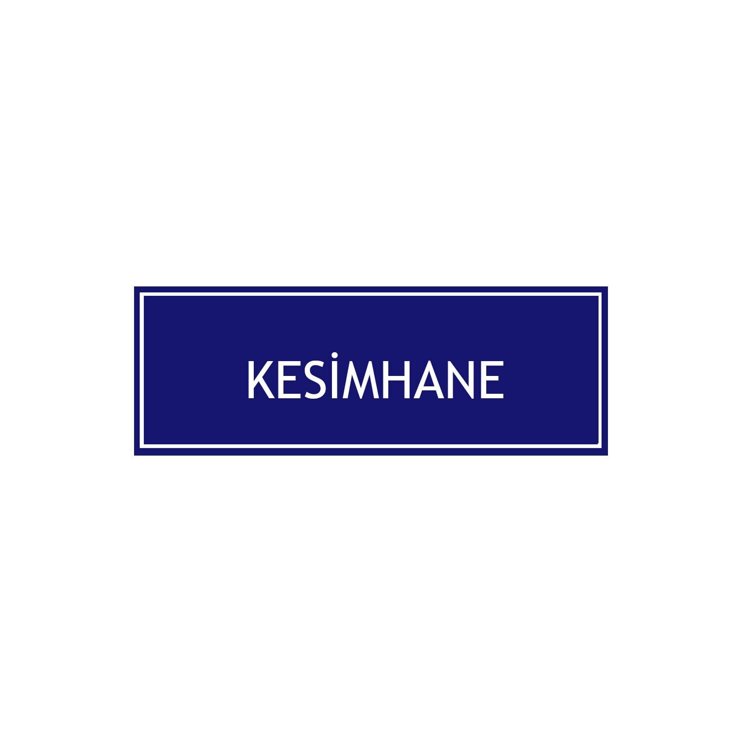 Kesimhane Levhası