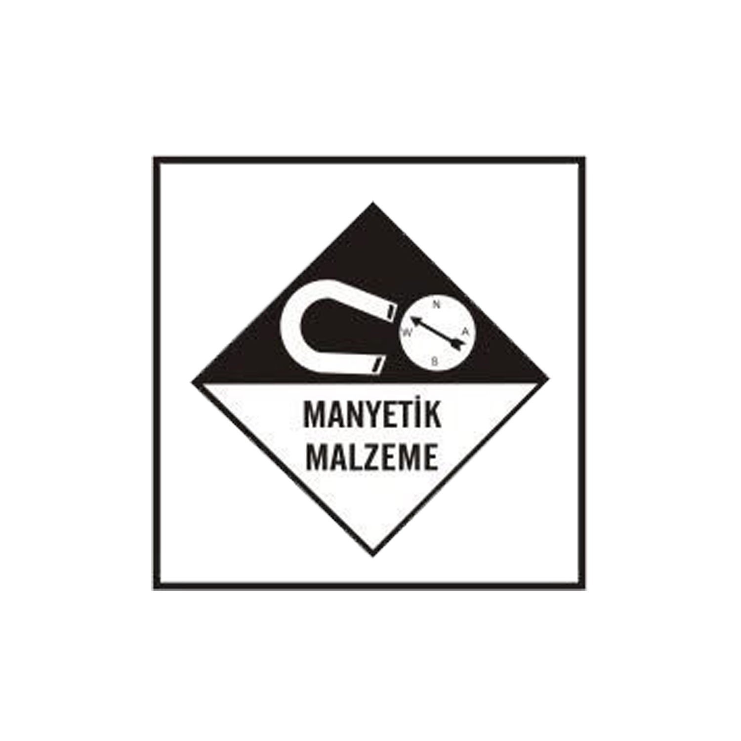 Transport Etiketleri (Manyetik Malzeme)
