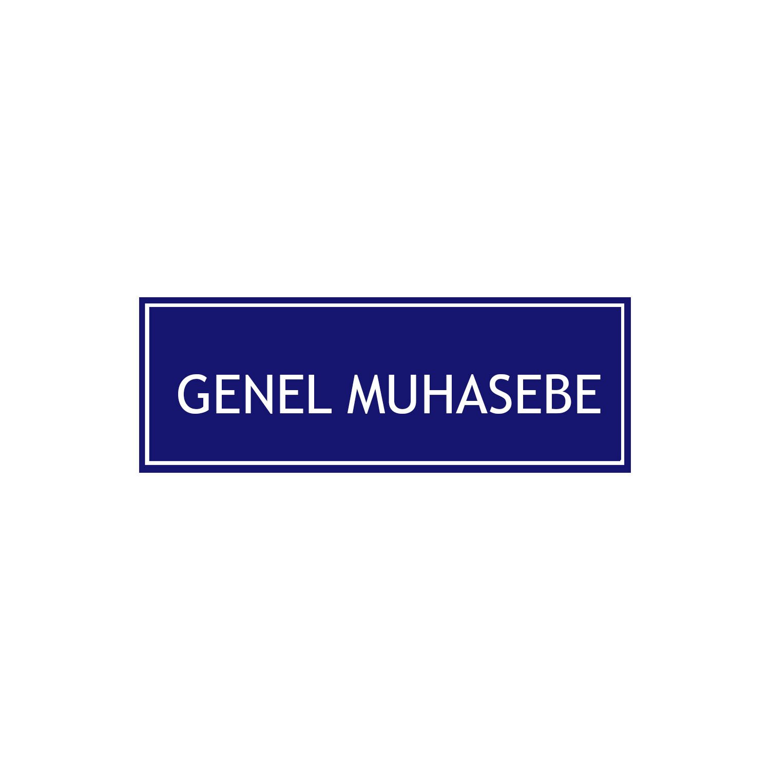 Genel Muhasebe Levhası