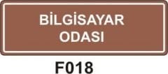Bilgisayar Odası Levhası