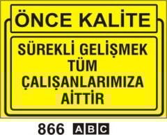 Sürekli Gelişmek Tüm Çalışanlarımıza aittir