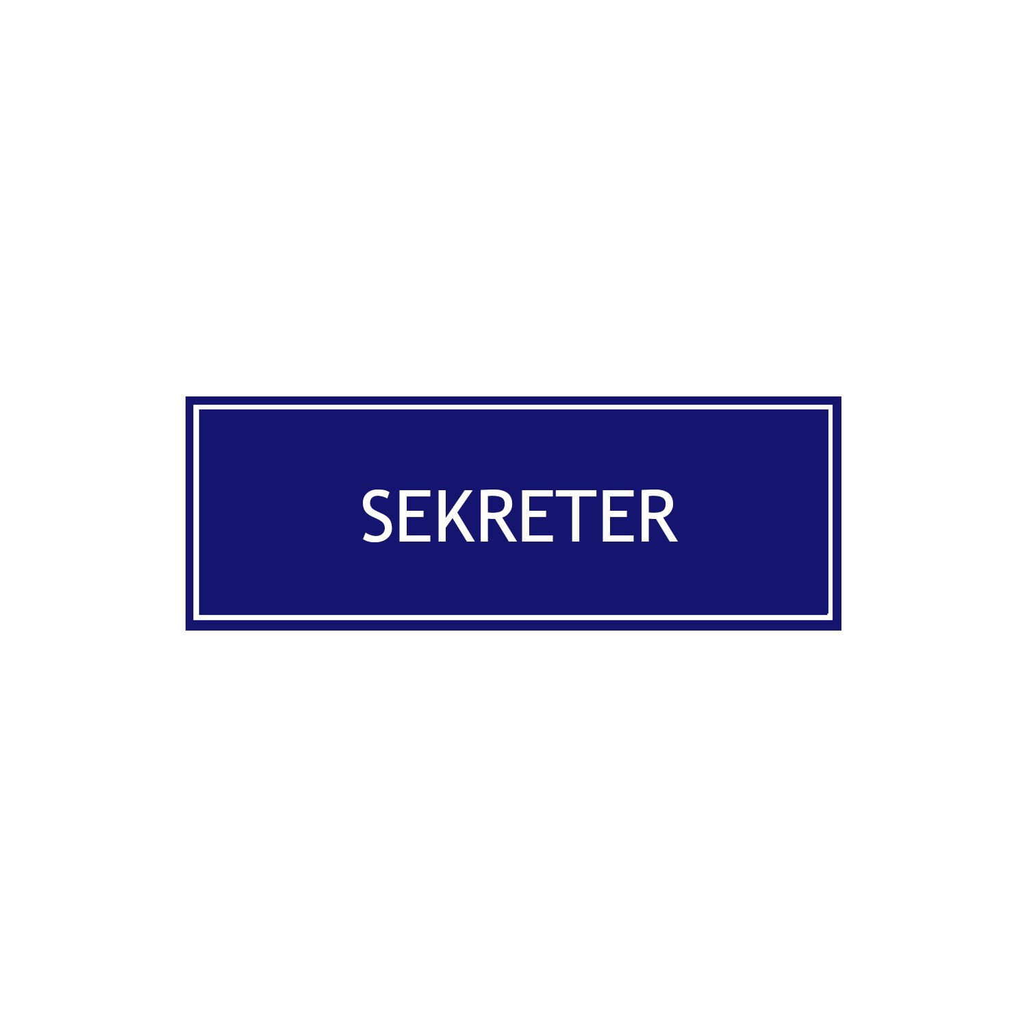 Sekreter Levhası