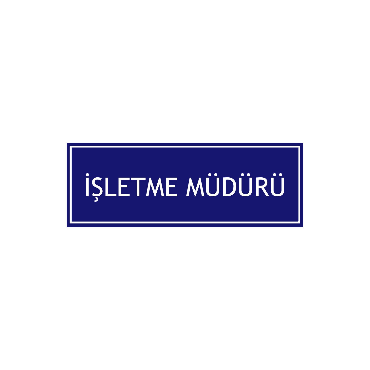 İşletme Müdürü