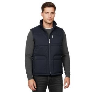 Buriş Lacivert Polar Astarlı Yelek