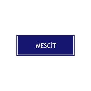 Mescit Levhası