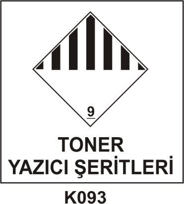 Tehlikeli Madde Ambalaj Saklama Kapları Etiketleri