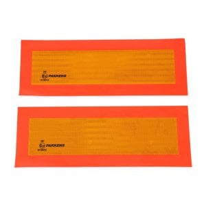 Pakkens Tır Arkası Reflektörü Sticker 565 mm x 200 mm (E37 Onaylı)