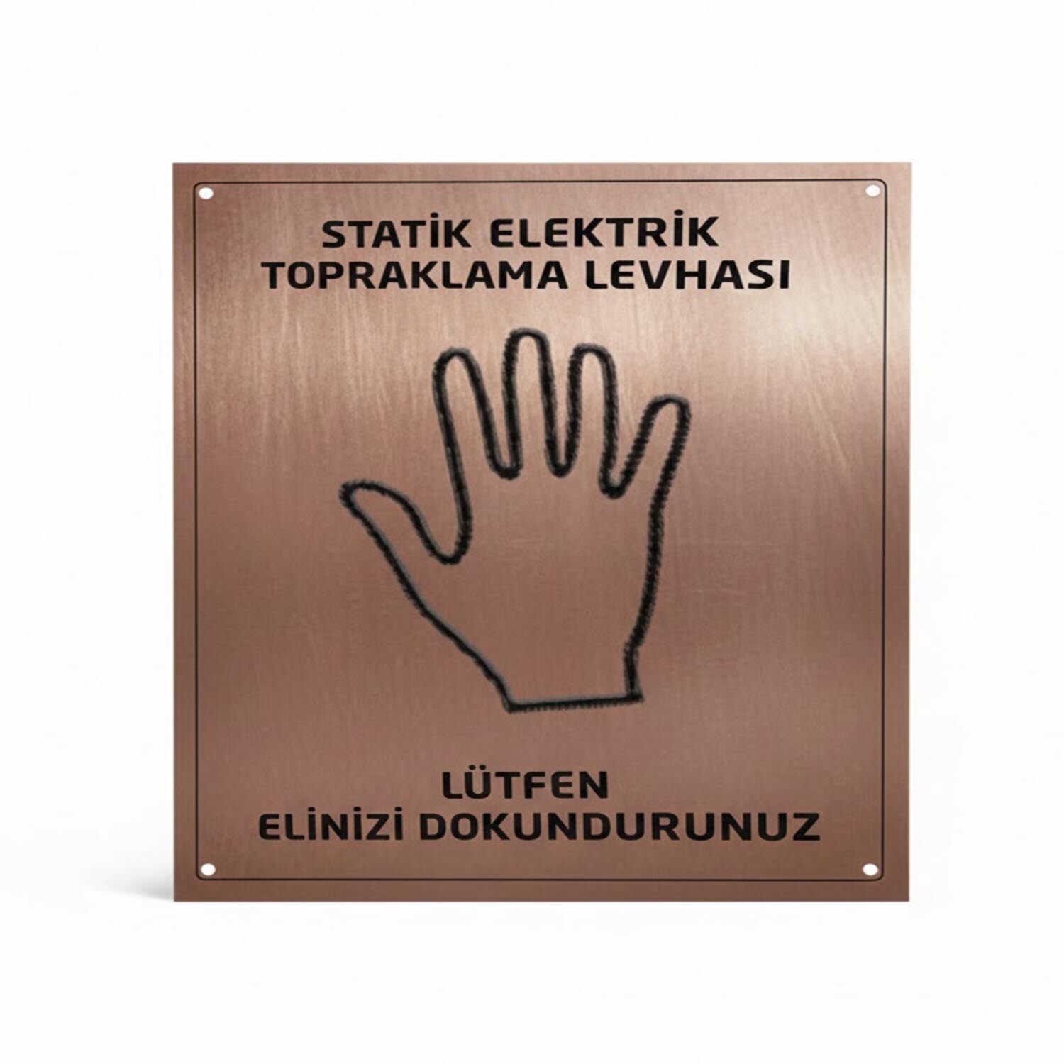 Buriş Antistatik ESD Elektrik Topraklama Levhası