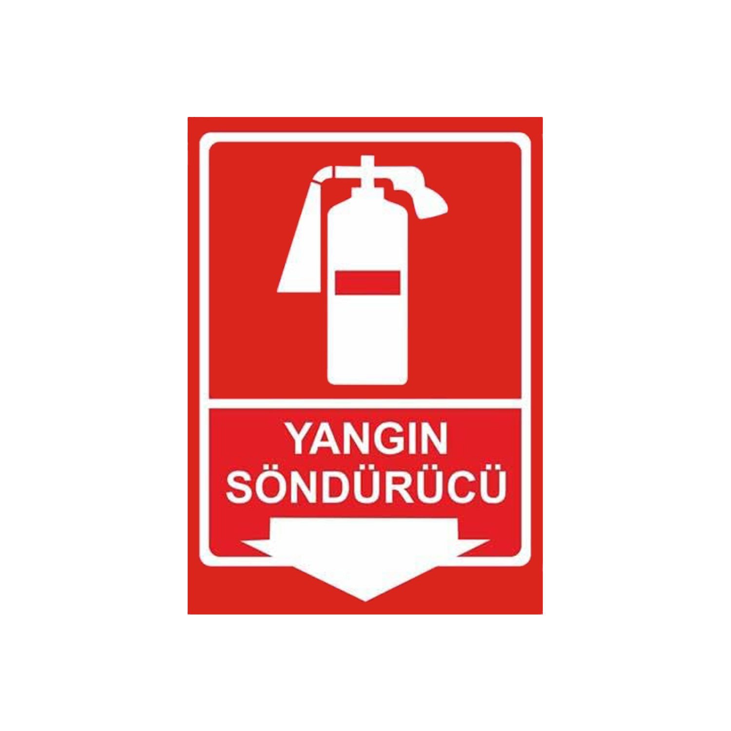 Yangın Söndürücü Levhası