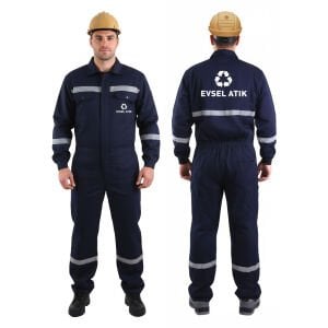 16/12 Yazlık Gabardin Evsel Atık Tulumu