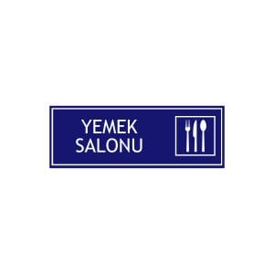 Yemek Salonu Levhası