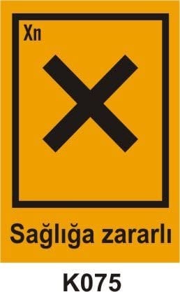 Tehlikeli Madde Ambalaj Saklama Kapları Etiketleri