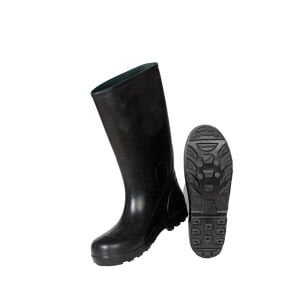 Kobalt S4 Çizme Kompozit Burunlu Kauçuk Çizme Siyah