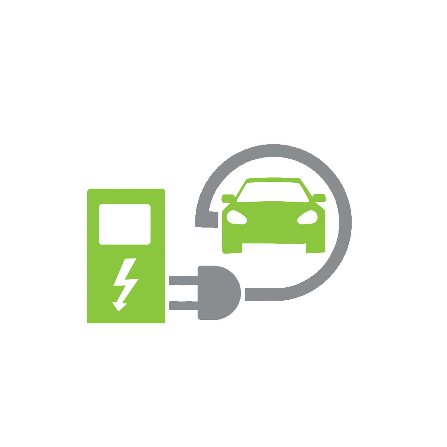 Dikkat Elektrik Araç Sticker Etiket 10'lu Paket