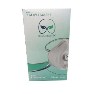 Breath FFP2 Ventilli Toz Maskesi