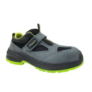 Baymax BX-01 S1P Çift Dansite Süet Çelik Burun Çelik Ara Taban Cırtlı İş Ayakkabısı