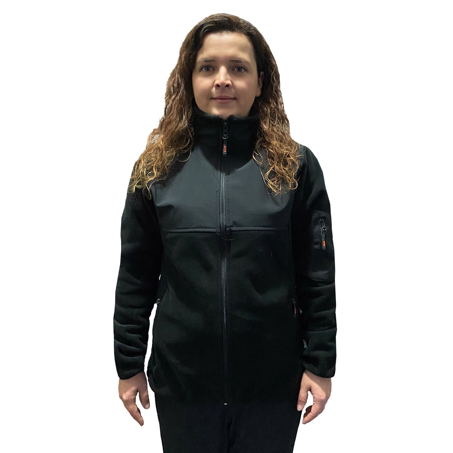 Buriş Kışlık SoftShell Polar Mont Siyah 330 gr.