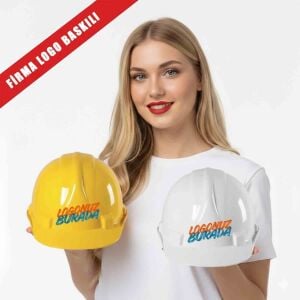 Firma Logolu İşçi Bareti 15'li
