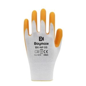Baymax BX-NP 05 Sarı Nitril İş Eldiveni