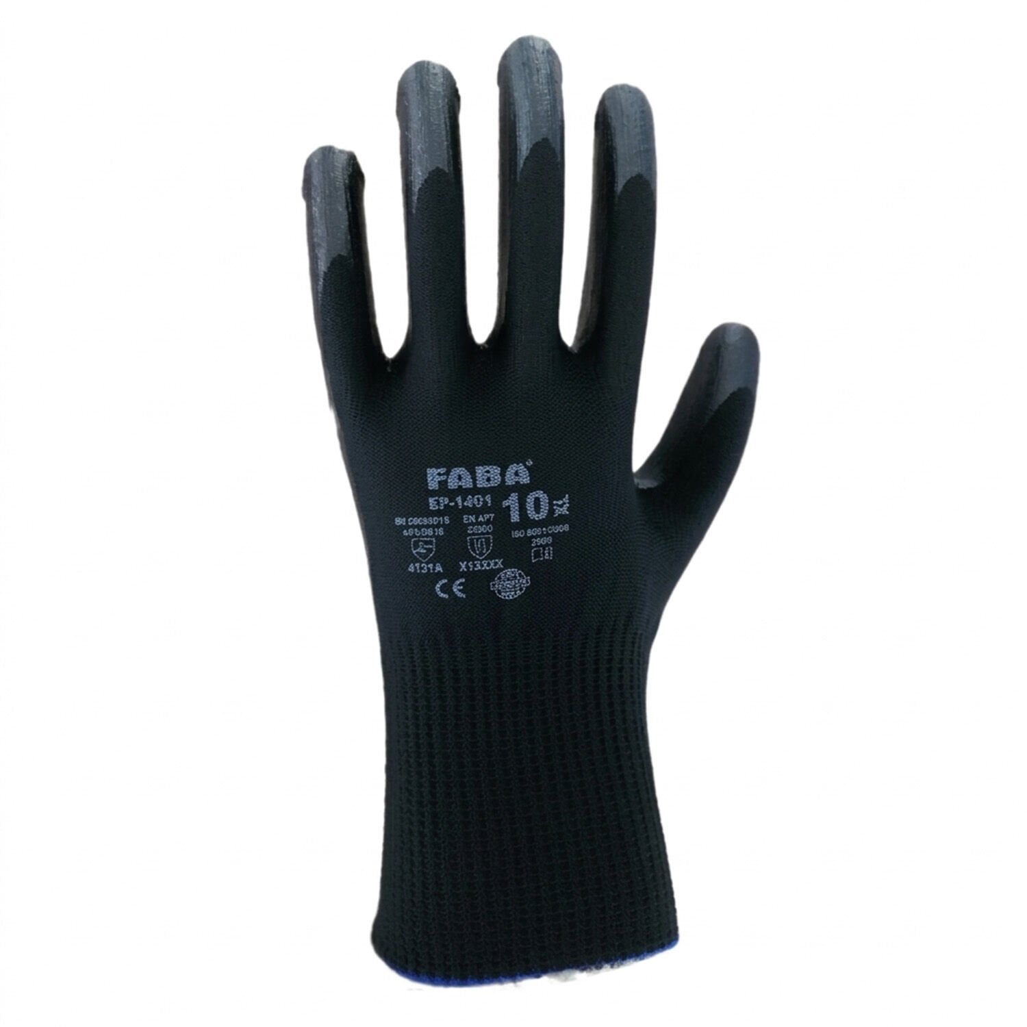 Faba EP-1401 Polyester Nitril Kaplı Örgü Eldiven