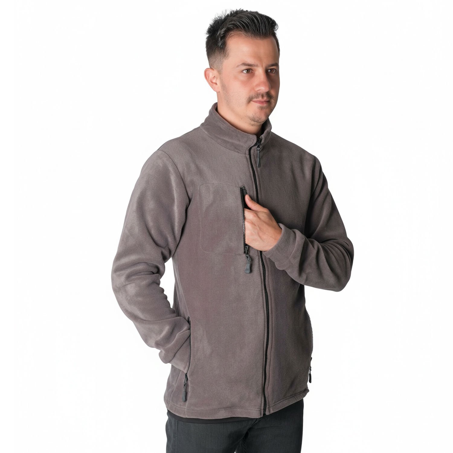 Buriş Kışlık Polar Mont Füme 330 gr.