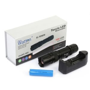 Watton 2000 Lümen 4 Renk Güçlü El Feneri 10Watt (WT-605) [Güncel Fiyat Sorunuz]