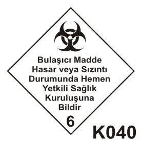 Tehlikeli Madde Taşıma Etiketleri