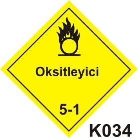 Tehlikeli Madde Taşıma Etiketleri