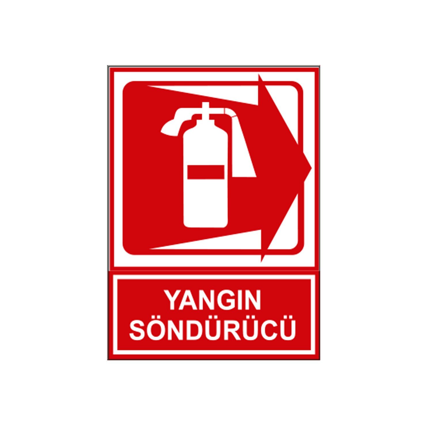 Yangın Söndürücü Sağ Ok