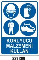 Koruyucu Malzemeni Kullan