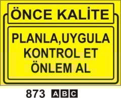 Planla, Uygula  Kontrol Et Önlem Al