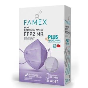 FFP2 N95 Mor 10'lu