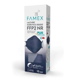 Famex FFP2 N95 10'lu Maske | N95 Maske | FFP2 Maske